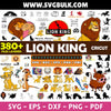 The Lion King svg bundle, lion king png, hakuna matata svg bundle, svg for Cricut, Layered Files